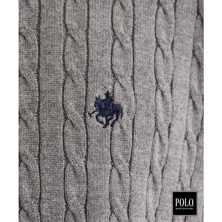 POLO BCS/ケーブルニットポロ | THE SHOP TK | 詳細画像13 