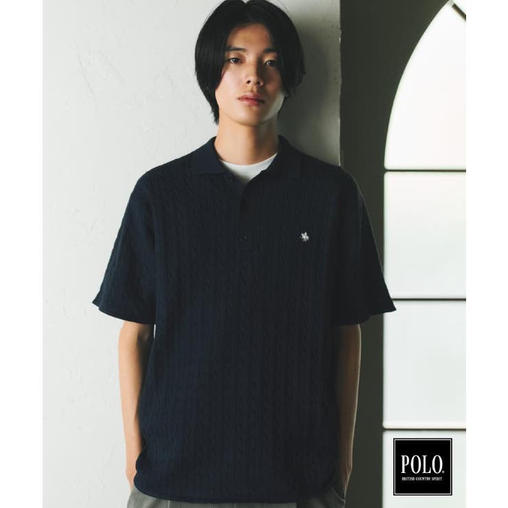 POLO BCS/ケーブルニットポロ | THE SHOP TK | 詳細画像4 