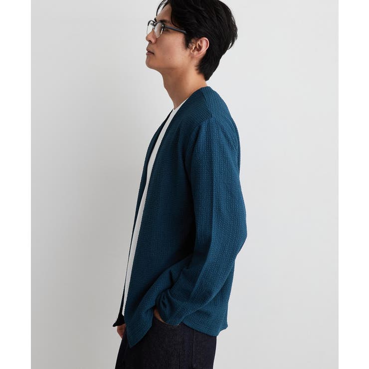 【2点セット／洗濯機OK】長袖カーディガン+半袖Tシャツ | THE SHOP TK | 詳細画像8 