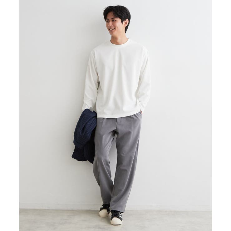 【洗濯機OK】カノコ編み 長袖Tシャツ | THE SHOP TK | 詳細画像5 