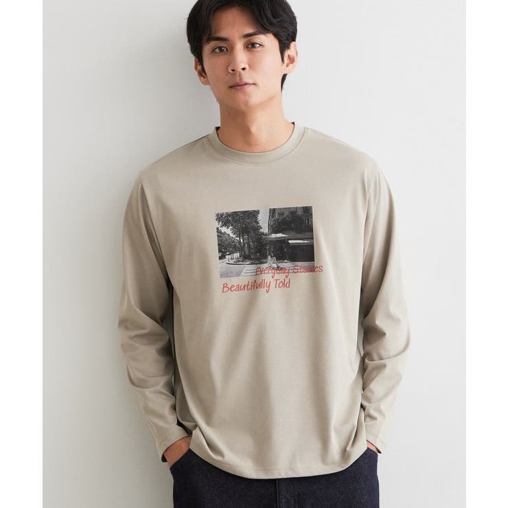 【洗濯機OK】フォトプリント 長袖Tシャツ | THE SHOP TK | 詳細画像5 