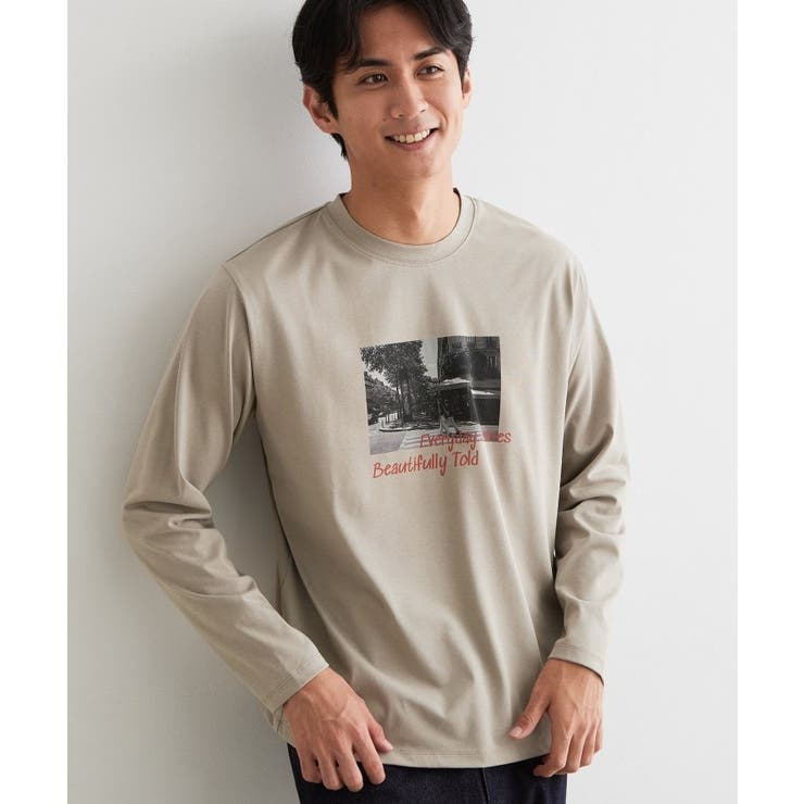 【洗濯機OK】フォトプリント 長袖Tシャツ | THE SHOP TK | 詳細画像6 