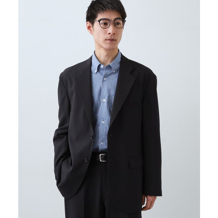 ブラック(019) | AVANT LINO リラックスジャケット セットアップ可／洗濯機OK | THE SHOP TK