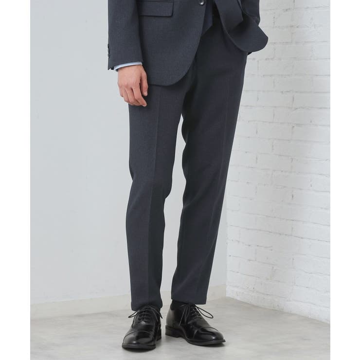 ネイビー(294) | AVANT WOOLYグレンチェックスラックス | THE SHOP TK