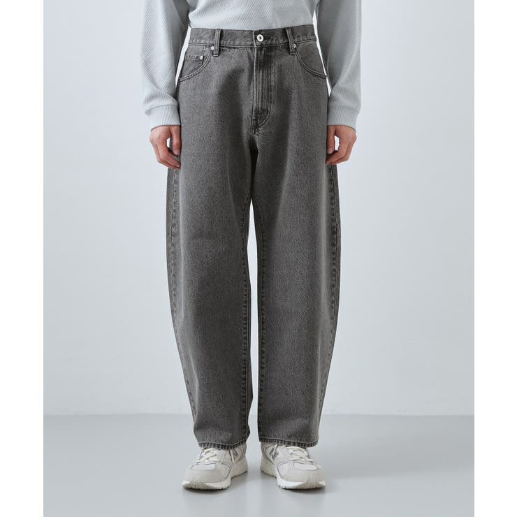 【半歩先のオシャレ】デニムカーブパンツ セットアップ可/洗濯機OK | THE SHOP TK | 詳細画像16 