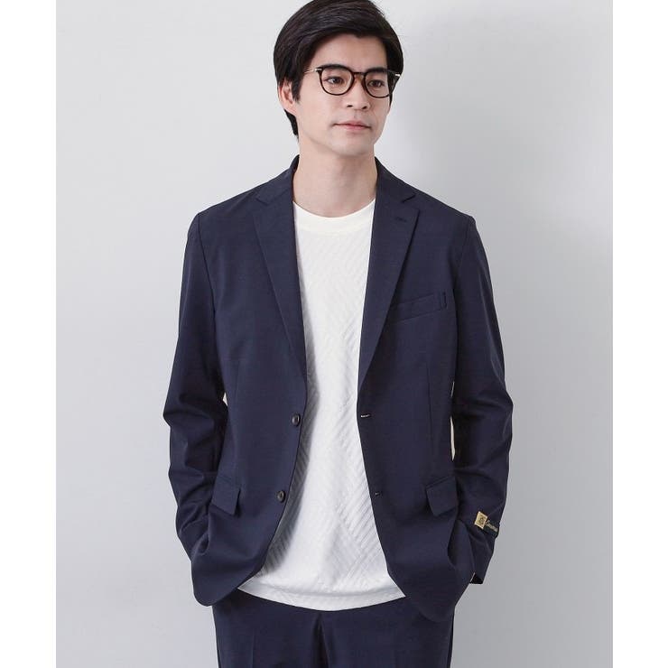 ネイビー(094) | CARREMAN/キャリーマン ジャケット セットアップ可／洗濯機OK | THE SHOP TK