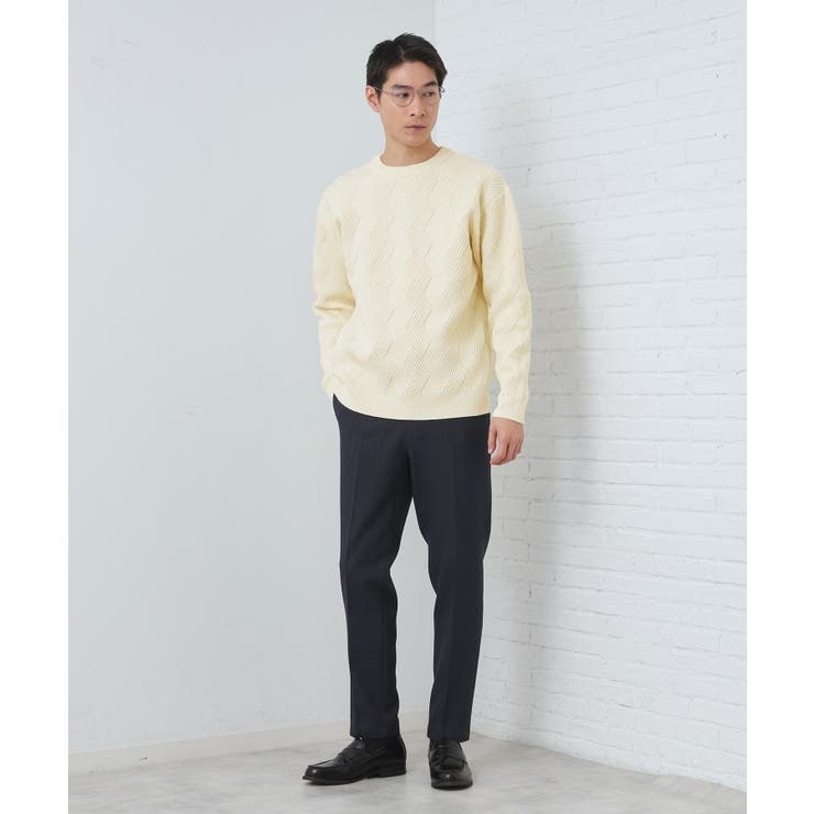 【頑張りすぎないオシャレ】ミックスヤーンニット 洗濯機OK／軽量 | THE SHOP TK | 詳細画像3 