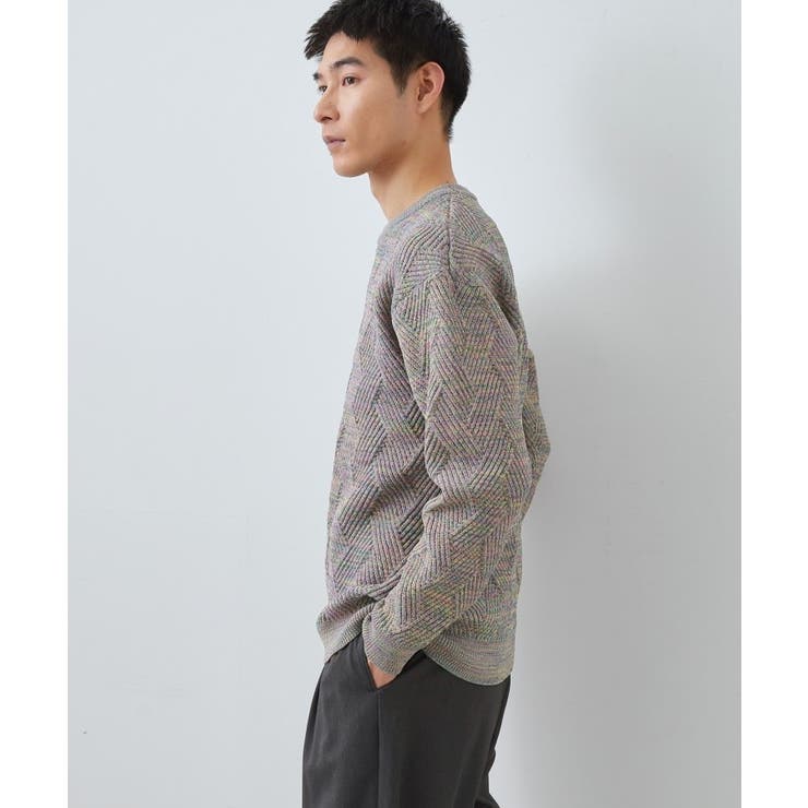 【頑張りすぎないオシャレ】ミックスヤーンニット 洗濯機OK／軽量 | THE SHOP TK | 詳細画像9 