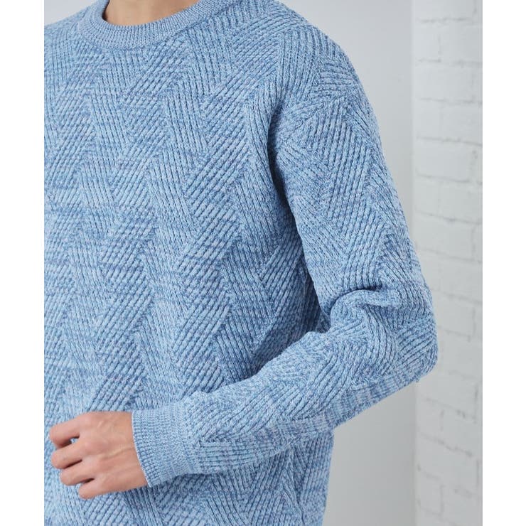 【頑張りすぎないオシャレ】ミックスヤーンニット 洗濯機OK／軽量 | THE SHOP TK | 詳細画像21 