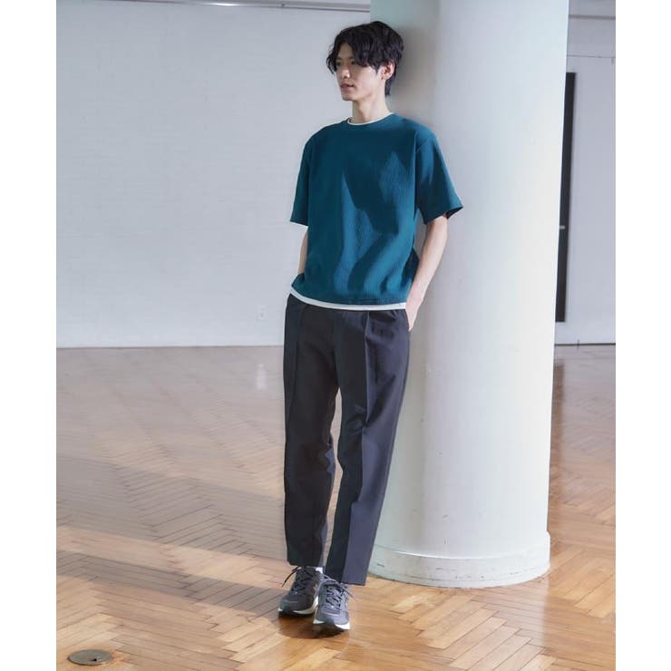 【ラクして決まる！】レイヤード風半袖Tシャツ 洗濯機OK | THE SHOP TK | 詳細画像2 