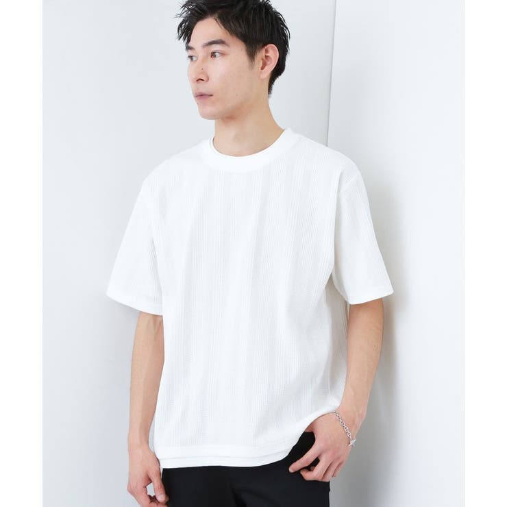 オフホワイト(003) | 【C／C】フェイクプルオーバー S／S | THE SHOP TK