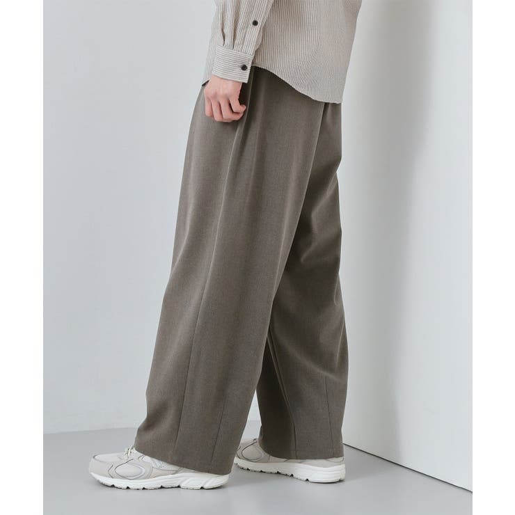 【半歩先のオシャレ】バレルレッグ パンツ 洗濯機OK | THE SHOP TK | 詳細画像4 