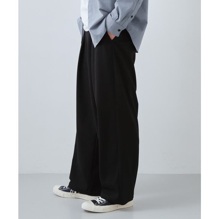 【半歩先のオシャレ】バレルレッグ パンツ 洗濯機OK | THE SHOP TK | 詳細画像8 