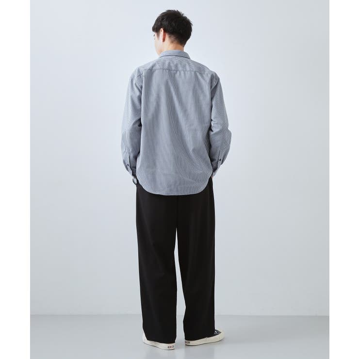 【半歩先のオシャレ】バレルレッグ パンツ 洗濯機OK | THE SHOP TK | 詳細画像10 