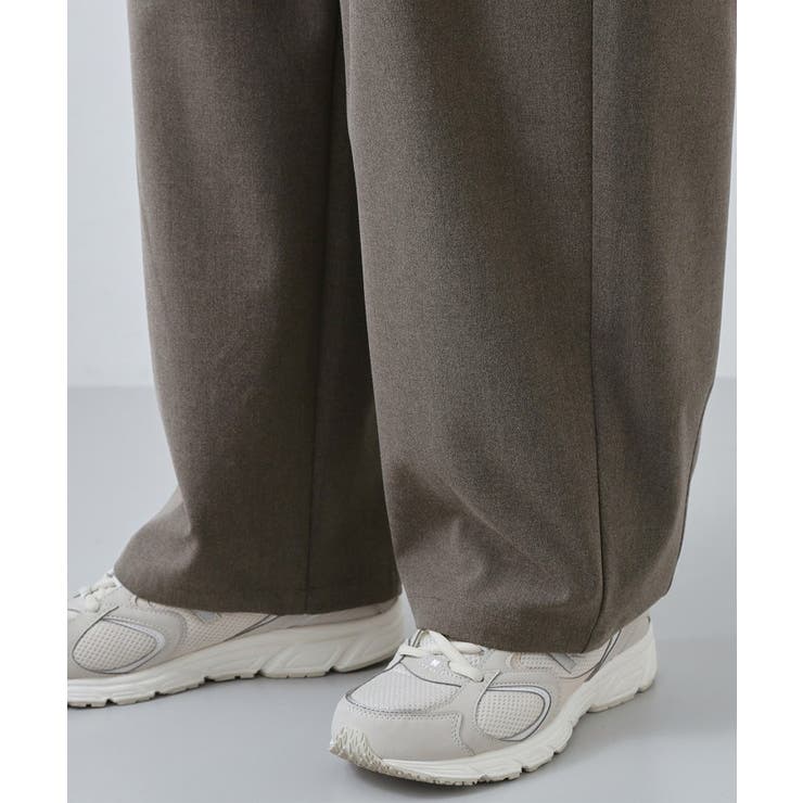 【半歩先のオシャレ】バレルレッグ パンツ 洗濯機OK | THE SHOP TK | 詳細画像19 