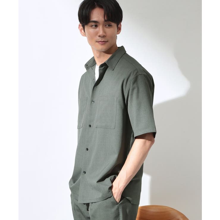 LITE TEX ダブルフラップ半袖シャツ | THE SHOP TK | 詳細画像8 