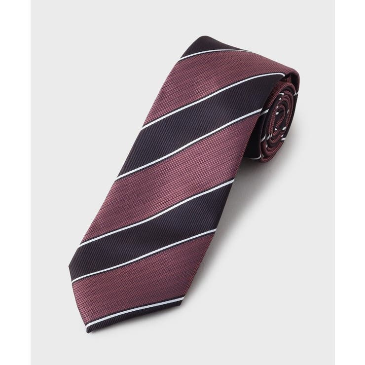 ピンク(371) | ストライプ柄 アソート ネクタイ 【洗濯機OK】 | THE SHOP TK