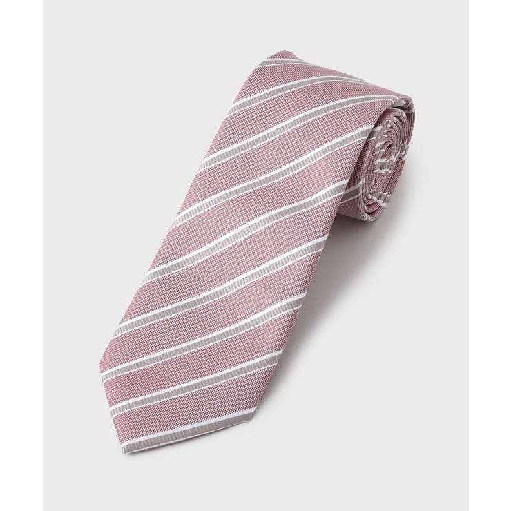 ピンク(671) | ストライプ柄 アソート ネクタイ 【洗濯機OK】 | THE SHOP TK