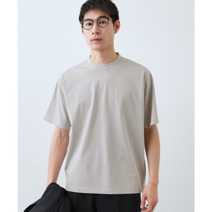 【ジャケットインにもおすすめ】きれいめ半袖Tシャツ 洗濯機OK | THE SHOP TK | 詳細画像6 