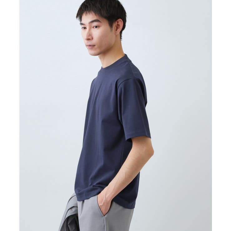 【ジャケットインにもおすすめ】きれいめ半袖Tシャツ 洗濯機OK | THE SHOP TK | 詳細画像10 