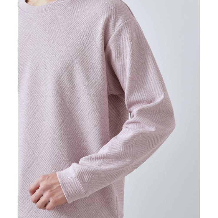 【大人のデイリースタイルを格上げ】ジャカードリンクススウエット 洗濯機OK | THE SHOP TK | 詳細画像35 