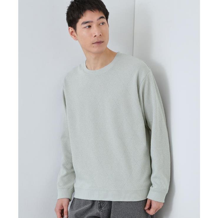 【大人のデイリースタイルを格上げ】ジャカードリンクススウエット 洗濯機OK | THE SHOP TK | 詳細画像20 
