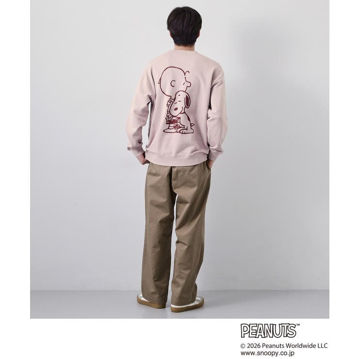 PEANUTS ／ ピーナッツ スヌーピー ミニ裏毛スウェット | THE SHOP TK | 詳細画像12 