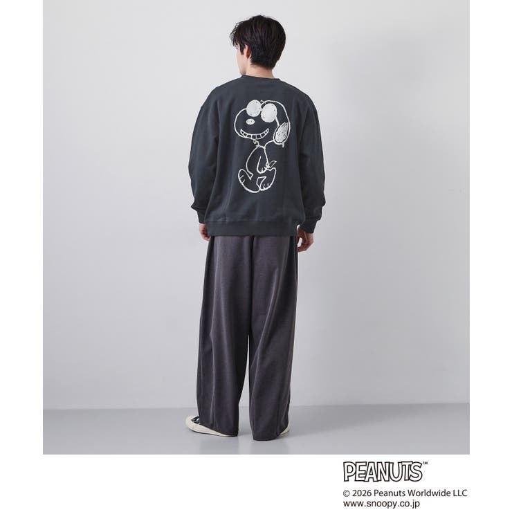 PEANUTS ／ ピーナッツ スヌーピー ミニ裏毛スウェット | THE SHOP TK | 詳細画像17 
