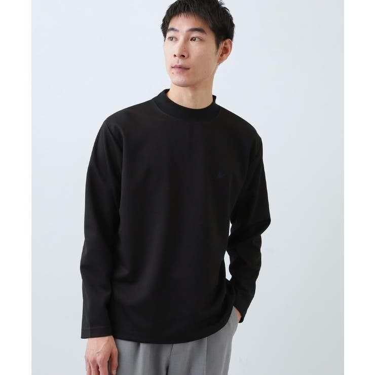 ビジネス兼用 カルゼモックネック長袖Tシャツ 洗濯機OK/毛玉になりにくい | THE SHOP TK | 詳細画像11 