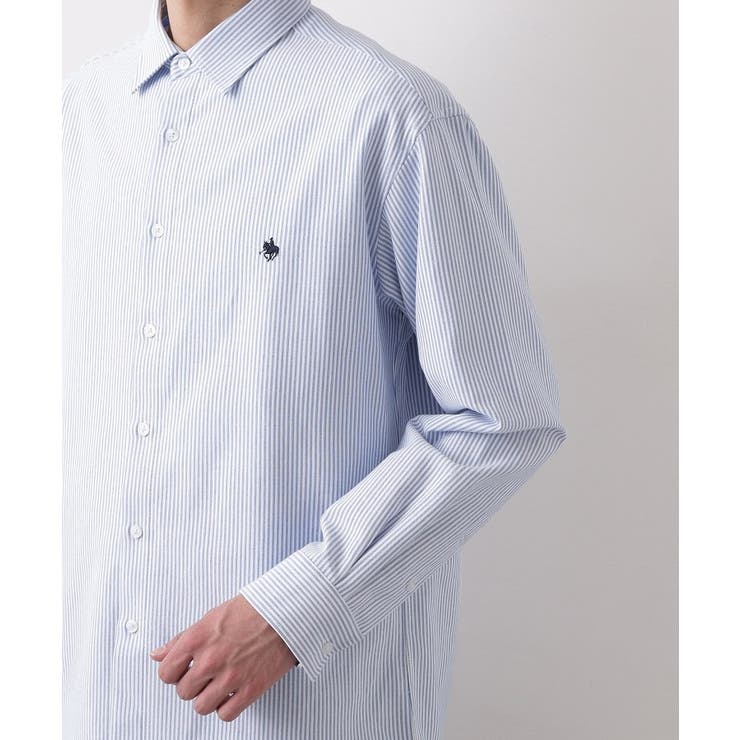 【POLO BCS 別注】 アソート長袖シャツ ストライプ／グレー／デニム | THE SHOP TK | 詳細画像24 