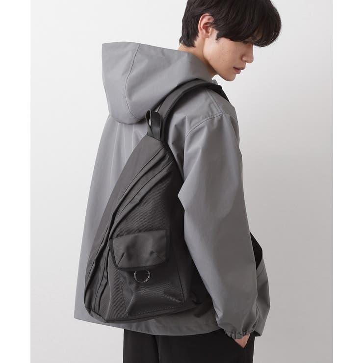 チャコールグレー(013) | ツイル スリング ショルダーバック | THE SHOP TK