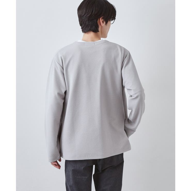【2点セット】カーディガン＋半袖Tシャツ 洗濯機OK | THE SHOP TK | 詳細画像17 