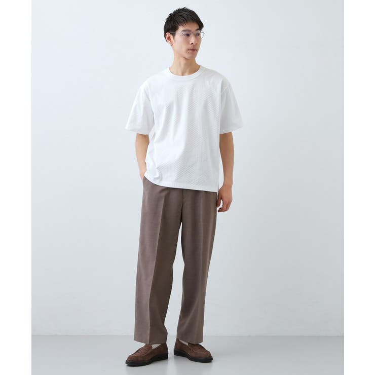【無地だと少し物足りないという方へ】ジオメトリック柄 半袖Tシャツ 洗濯機OK | THE SHOP TK | 詳細画像10 