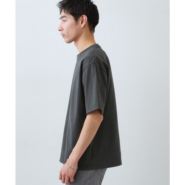 【無地だと少し物足りないという方へ】ジオメトリック柄 半袖Tシャツ 洗濯機OK | THE SHOP TK | 詳細画像17 
