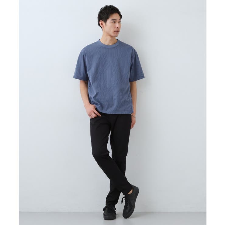 【無地だと少し物足りないという方へ】ジオメトリック柄 半袖Tシャツ 洗濯機OK | THE SHOP TK | 詳細画像22 