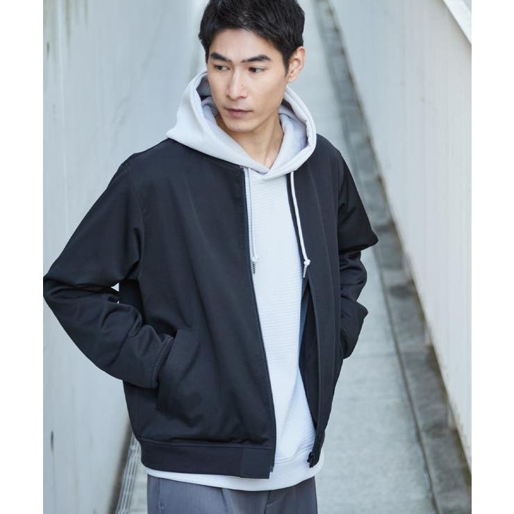 FLEX LINE ストレッチリブブルゾン | THE SHOP TK | 詳細画像4 