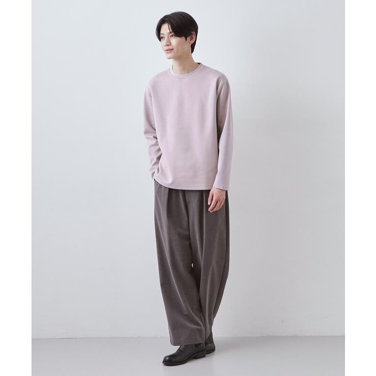 【首元にさりげないアクセント】ステッチダンボールプルオーバー | THE SHOP TK | 詳細画像11 