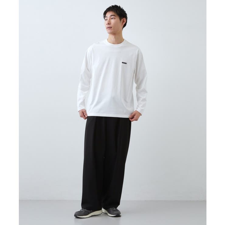【スタイルを選ばず着られる】ワンポイント 長袖Tシャツ 洗濯機OK | THE SHOP TK | 詳細画像6 