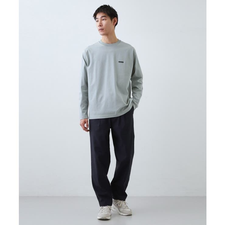 【スタイルを選ばず着られる】ワンポイント 長袖Tシャツ 洗濯機OK | THE SHOP TK | 詳細画像12 