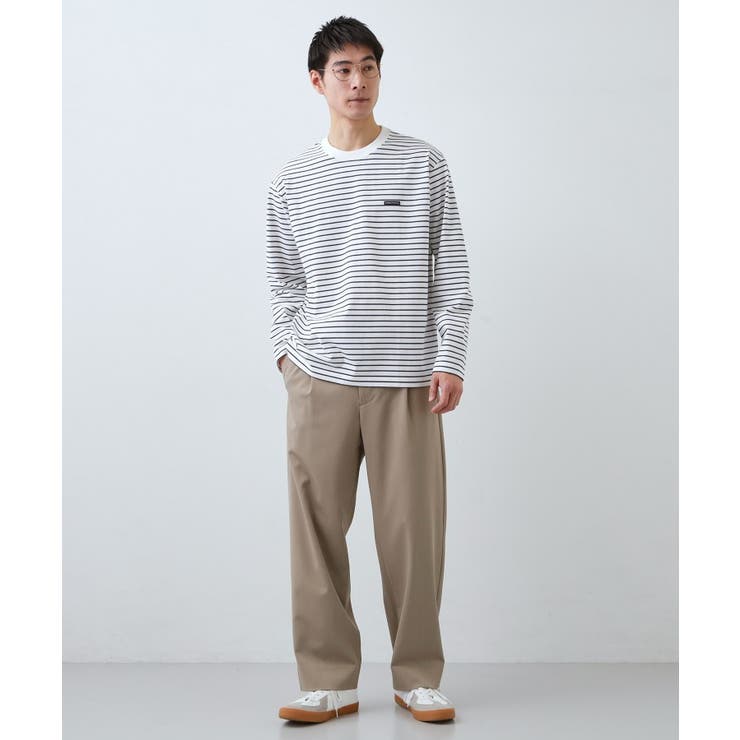 【スタイルを選ばず着られる】ワンポイント 長袖Tシャツ 洗濯機OK | THE SHOP TK | 詳細画像18 