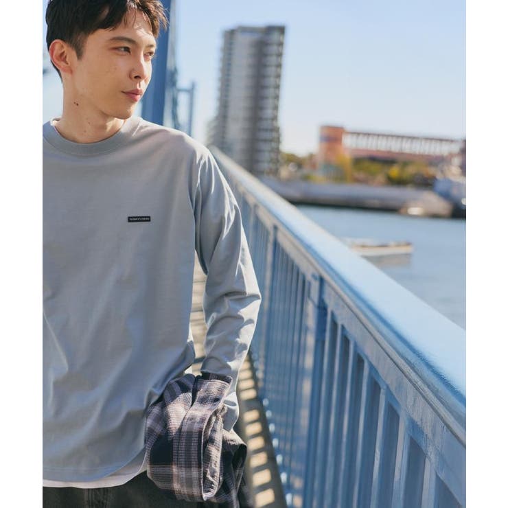【スタイルを選ばず着られる】ワンポイント 長袖Tシャツ 洗濯機OK | THE SHOP TK | 詳細画像1 