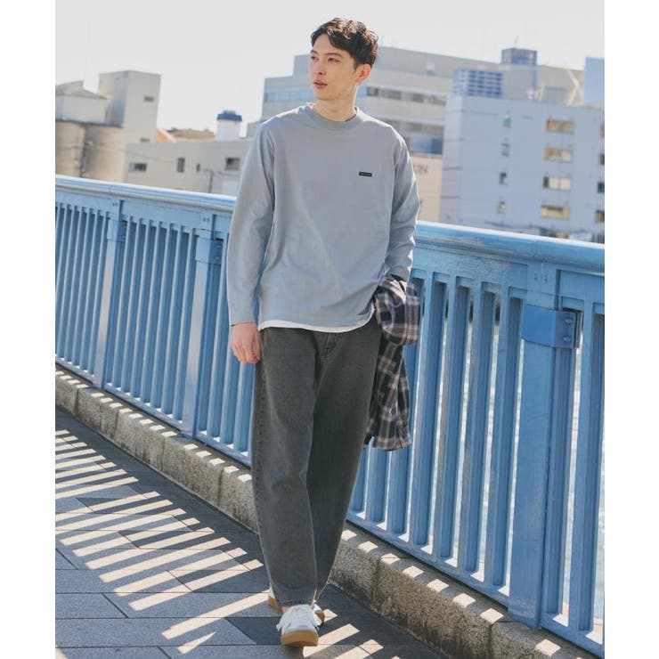 【スタイルを選ばず着られる】ワンポイント 長袖Tシャツ 洗濯機OK | THE SHOP TK | 詳細画像2 