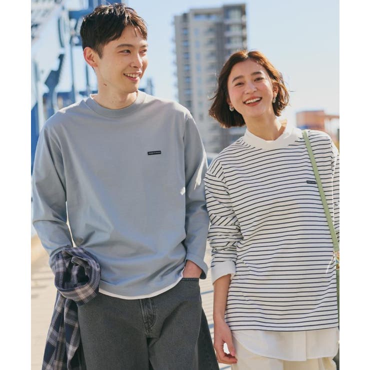 【スタイルを選ばず着られる】ワンポイント 長袖Tシャツ 洗濯機OK | THE SHOP TK | 詳細画像3 