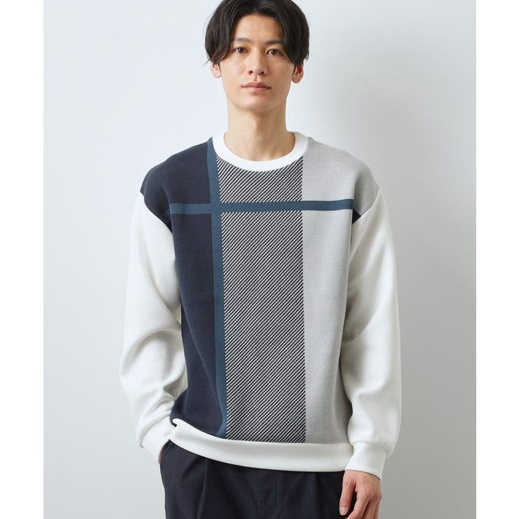 チェック柄ダンボール スウェット 洗濯機OK | THE SHOP TK | 詳細画像2 