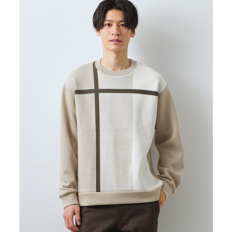 チェック柄ダンボール スウェット 洗濯機OK | THE SHOP TK | 詳細画像6 