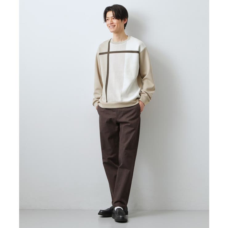 チェック柄ダンボール スウェット 洗濯機OK | THE SHOP TK | 詳細画像7 