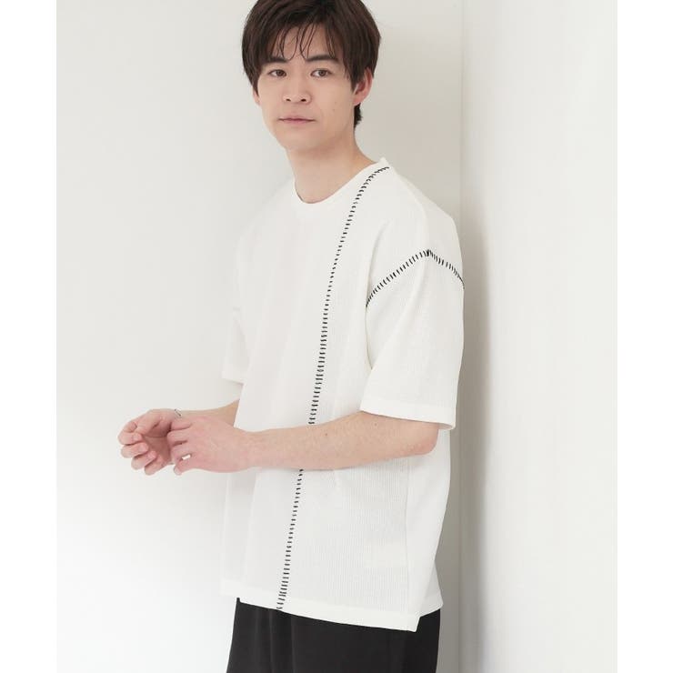 ハンドステッチ 半袖Tシャツ 洗濯機OK | THE SHOP TK | 詳細画像5 