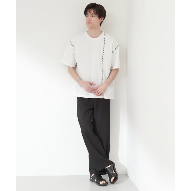 ハンドステッチ 半袖Tシャツ 洗濯機OK | THE SHOP TK | 詳細画像7 