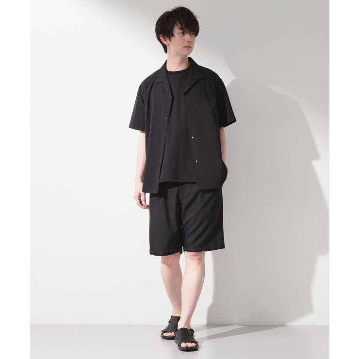 【KURO】 ポリバレント半袖シャツ 接触冷感/UVカット/洗濯機OK | THE SHOP TK | 詳細画像2 