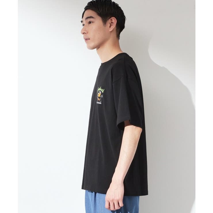ヒゲオジ サガラ刺繍 半袖Tシャツ 【洗濯機OK】 | THE SHOP TK | 詳細画像1 